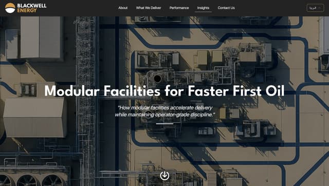 Blackwell Energy