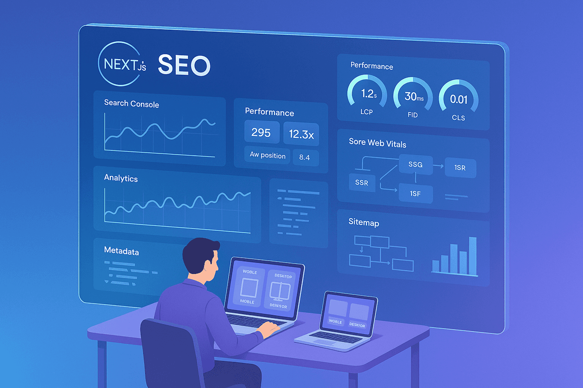 Next.js SEO у 2025: Повний Посібник з Оптимізації та Ранжування