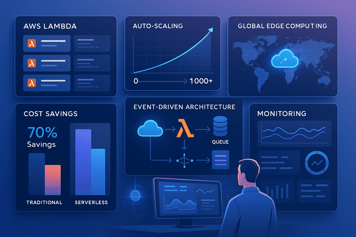 Serverless у 2025: Як AWS Lambda та Edge Computing Знижують Витрати на 70%